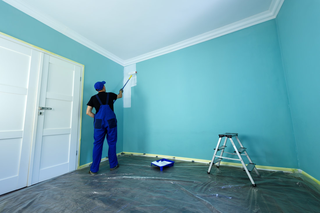 Professional interior house painter