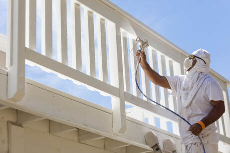 Professional exterior house painter