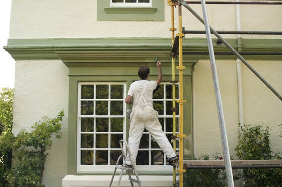 House Painting/Man Painting House